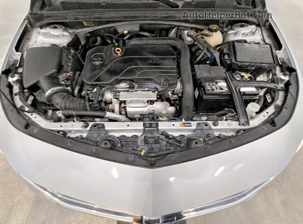 1G1ZB5ST7LF012856 2020 CHEVROLET MALIBU Серебряный Вид задней части салона