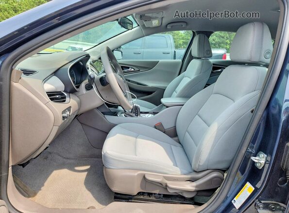 1G1ZB5ST8LF154245 2020 CHEVROLET MALIBU Blue Вид салону спереду