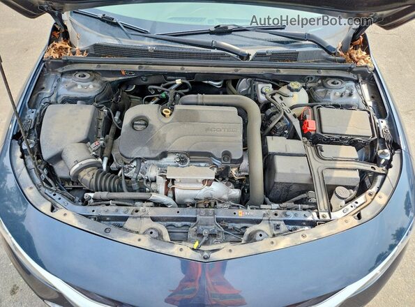 1G1ZB5ST8LF154245 2020 CHEVROLET MALIBU Blue Вид задньої частини салону