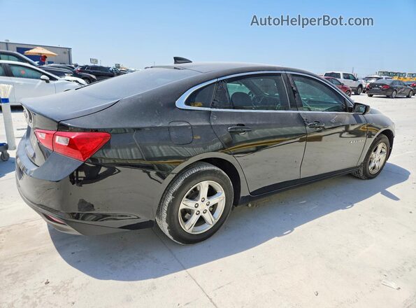 1G1ZB5ST8MF088703 2021 CHEVROLET MALIBU Black Tył prawy