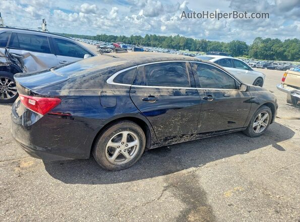 1G1ZB5ST9JF214109 2018 CHEVROLET MALIBU Black უკანა მარჯვენა