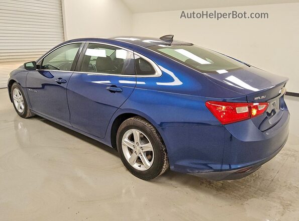 1G1ZB5ST9KF194381 2019 CHEVROLET MALIBU Blue Trasero izquierdo