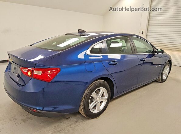 1G1ZB5ST9KF194381 2019 CHEVROLET MALIBU Blue Trasero derecho
