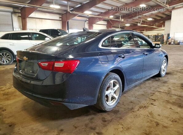 1G1ZB5STXHF223959 2017 CHEVROLET MALIBU Blue Հետևի աջ