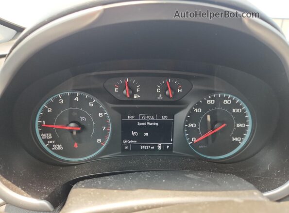 1G1ZB5STXLF149063 2020 CHEVROLET MALIBU White ხელსაწყოთა პანელის ხედი