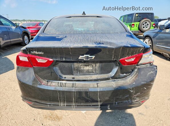 1G1ZC5ST2HF265295 2017 CHEVROLET MALIBU Black Вид ззаду