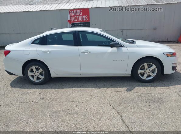1G1ZC5ST2LF153444 2020 CHEVROLET MALIBU Белый 
