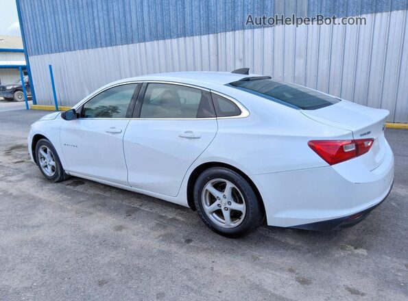 1G1ZC5ST6GF224683 2016 CHEVROLET MALIBU White Հետևի ձախ