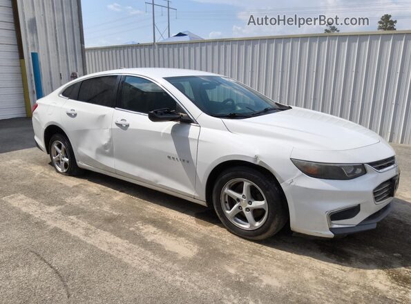 1G1ZC5ST6GF224683 2016 CHEVROLET MALIBU White 