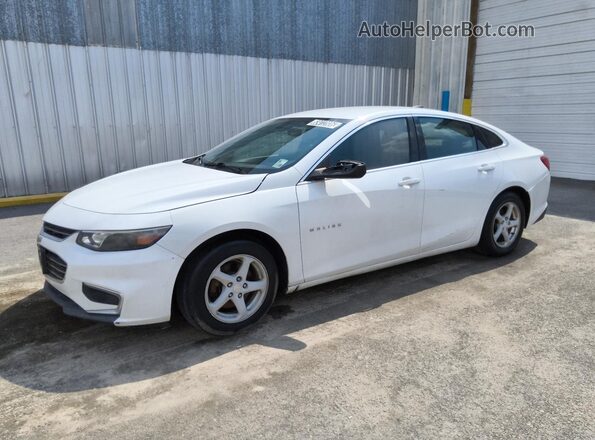 1G1ZC5ST6GF224683 2016 CHEVROLET MALIBU White 