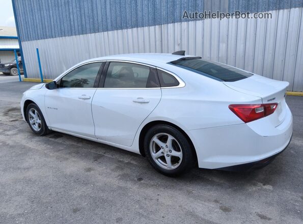 1G1ZC5ST6GF224683 2016 CHEVROLET MALIBU White 