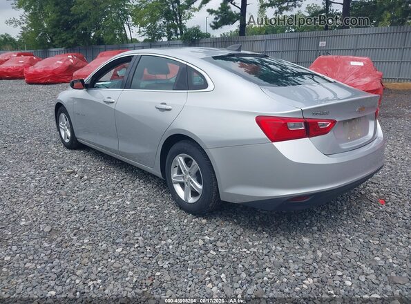 1G1ZC5ST6KF196618 2019 CHEVROLET MALIBU Silver უკანა მარცხენა
