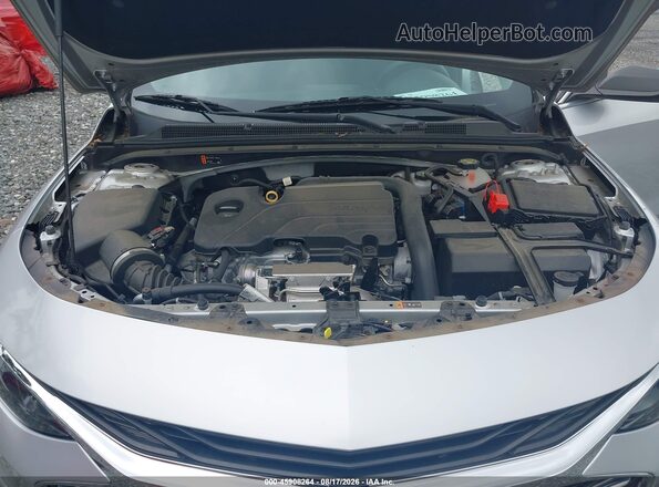 1G1ZC5ST6KF196618 2019 CHEVROLET MALIBU Silver უკანა ხედი