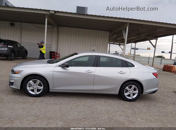 1G1ZC5ST7LF137904 2020 CHEVROLET MALIBU Silver 