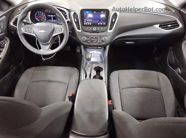1G1ZC5ST7MF089760 2021 CHEVROLET MALIBU White Widok deski rozdzielczej