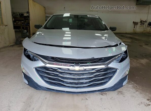 1G1ZC5ST9LF005095 2020 CHEVROLET MALIBU Серебряный Вид спереди