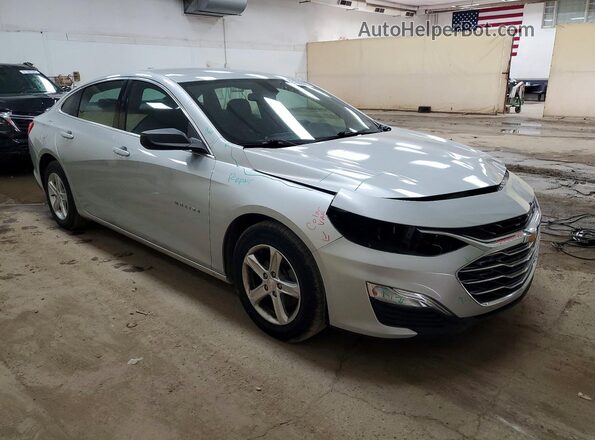 1G1ZC5ST9LF005095 2020 CHEVROLET MALIBU Серебряный Передняя правая четверть