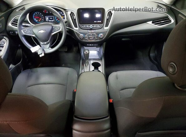 1G1ZC5ST9LF005095 2020 CHEVROLET MALIBU Серебряный Вид панели приборов
