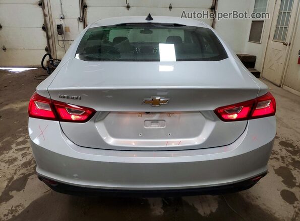 1G1ZC5ST9LF005095 2020 CHEVROLET MALIBU Серебряный Вид сзади