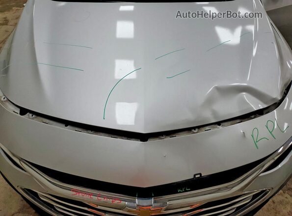 1G1ZC5ST9LF005095 2020 CHEVROLET MALIBU Серебряный Вид задней части салона