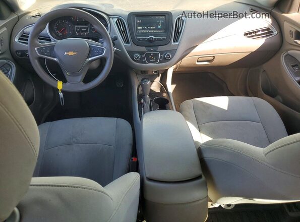 1G1ZC5STXJF101167 2018 CHEVROLET MALIBU White Widok deski rozdzielczej