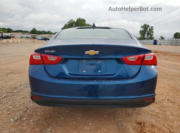 1G1ZC5STXKF185251 2019 CHEVROLET MALIBU Blue Rear view