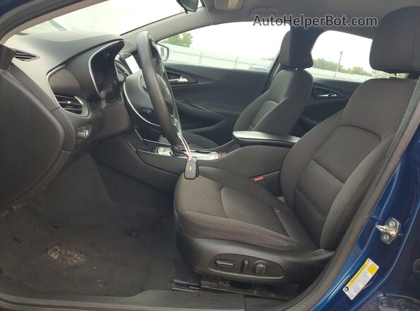 1G1ZC5STXKF185251 2019 CHEVROLET MALIBU Blue Front interior view