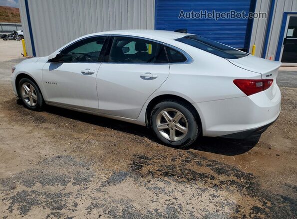 1G1ZC5STXNF176151 2022 CHEVROLET MALIBU White Rear left