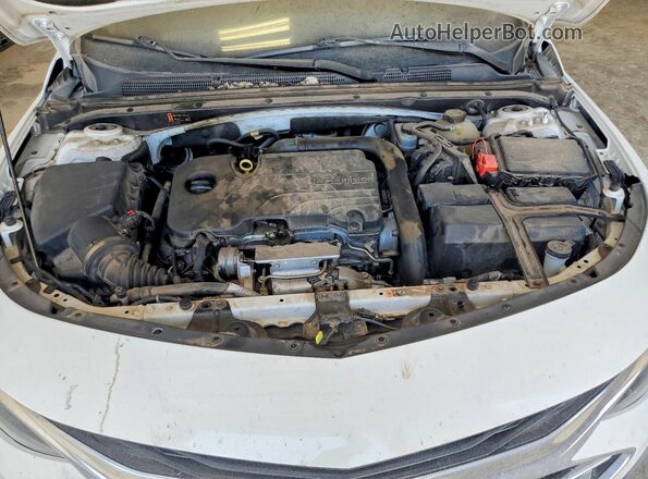 1G1ZC5STXNF176151 2022 CHEVROLET MALIBU White Rear interior view