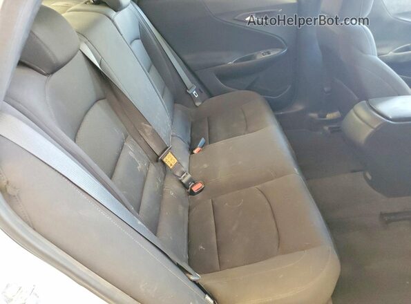 1G1ZC5STXNF176151 2022 CHEVROLET MALIBU White Rear seats view