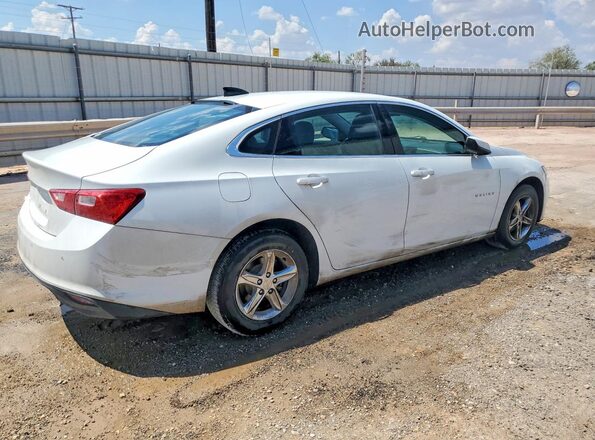1G1ZC5STXNF176151 2022 CHEVROLET MALIBU White Rear right