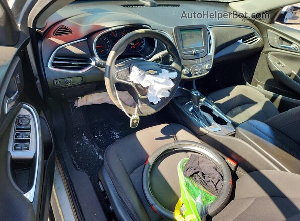 1G1ZD5ST0JF152111 2018 CHEVROLET MALIBU Gray Vista del salpicadero