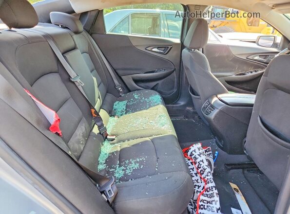 1G1ZD5ST0JF152111 2018 CHEVROLET MALIBU Gray Vista de los asientos traseros