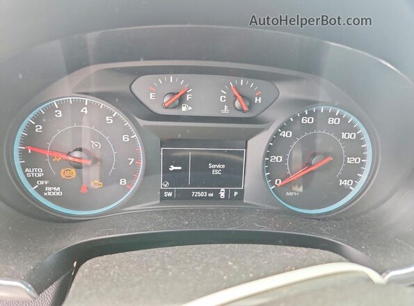 1G1ZD5ST0KF178533 2019 CHEVROLET MALIBU Silver Սարքավորումների վահանակի տեսք