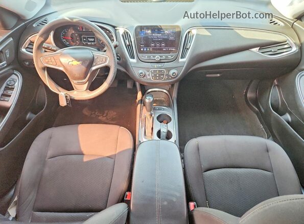 1G1ZD5ST0LF081981 2020 CHEVROLET MALIBU Silver Вид щитка приладів