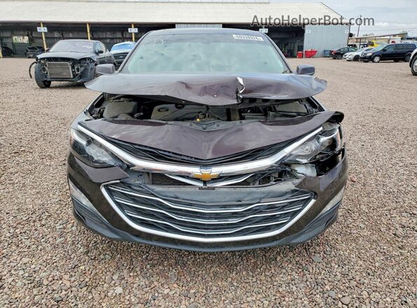 1G1ZD5ST0MF012855 2021 CHEVROLET MALIBU Бордовый Вид спереди
