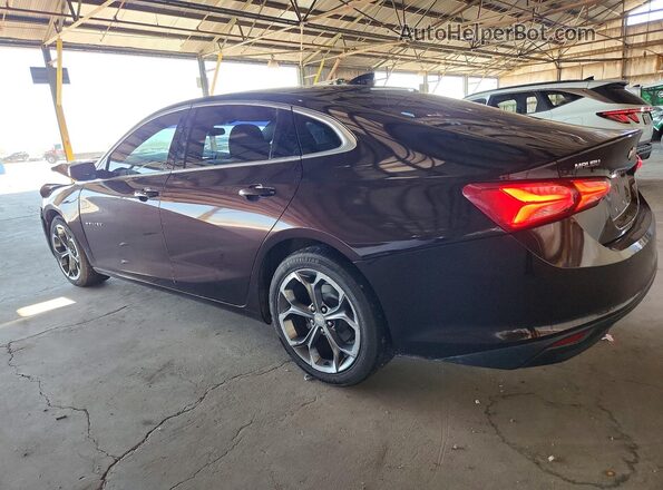 1G1ZD5ST0MF012855 2021 CHEVROLET MALIBU Бордовый Задняя левая четверть