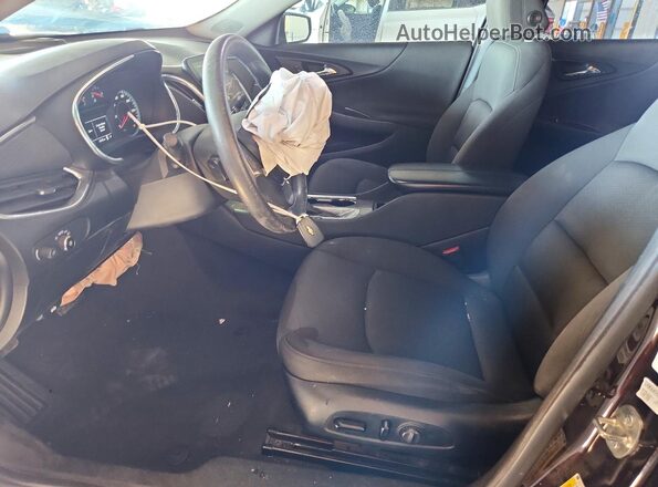 1G1ZD5ST0MF012855 2021 CHEVROLET MALIBU Бордовый Вид салона спереди