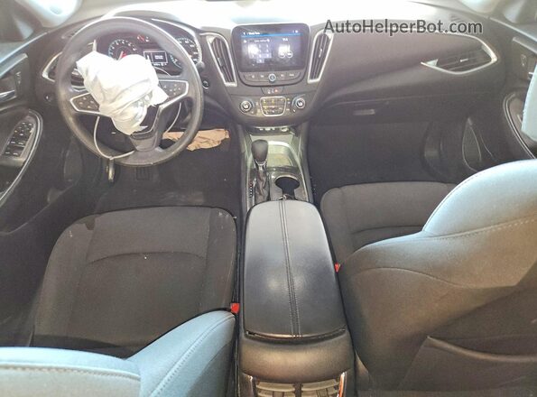 1G1ZD5ST0MF012855 2021 CHEVROLET MALIBU Бордовый Вид панели приборов