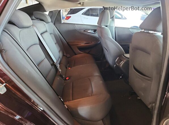 1G1ZD5ST0MF012855 2021 CHEVROLET MALIBU Бордовый Вид задних сидений