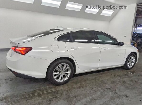 1G1ZD5ST0MF013133 2021 CHEVROLET MALIBU White Հետևի աջ