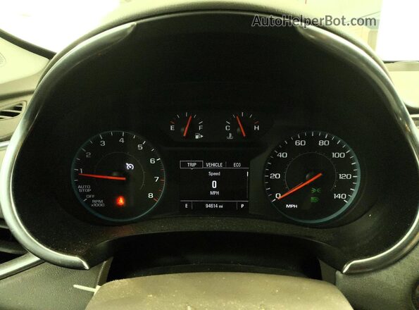 1G1ZD5ST0MF013133 2021 CHEVROLET MALIBU White Սարքավորումների վահանակի տեսք
