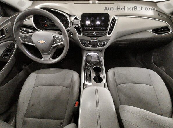 1G1ZD5ST0MF013133 2021 CHEVROLET MALIBU White Առջևի վահանակի տեսք