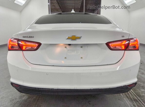 1G1ZD5ST0MF013133 2021 CHEVROLET MALIBU White Հետևի տեսք
