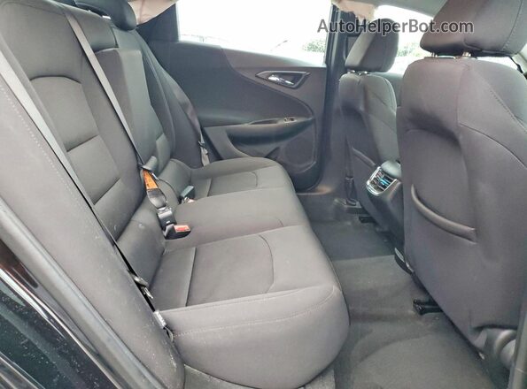 1G1ZD5ST0NF135220 2022 CHEVROLET MALIBU Black უკანა სავარძლების ხედი
