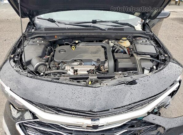 1G1ZD5ST0NF135220 2022 CHEVROLET MALIBU Black უკანა სალონის ხედი