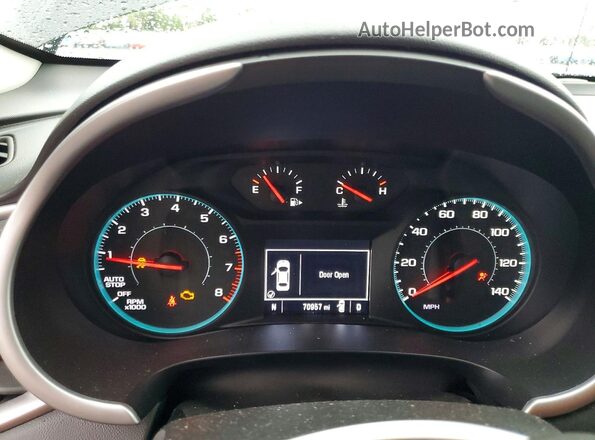 1G1ZD5ST0NF135220 2022 CHEVROLET MALIBU Black ხელსაწყოთა პანელის ხედი