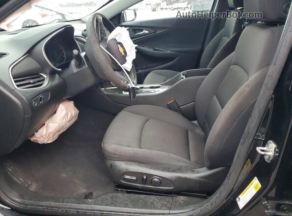 1G1ZD5ST0NF135220 2022 CHEVROLET MALIBU Black წინა სალონის ხედი