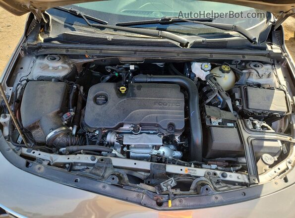 1G1ZD5ST0PF159939 2023 CHEVROLET MALIBU Желто-коричневый Вид задней части салона