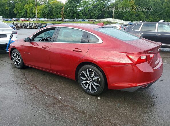 1G1ZD5ST1JF283760 2018 CHEVROLET MALIBU Red Rear left